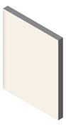 3D Shaded Image of Cladding Textured JamesHardie HardieGravisPanel 75 Acraskin GreyPebble
