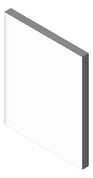 3D Shaded Image of Cladding Textured JamesHardie HardieGravisPanel 75 Acraskin LexiconQuarter