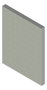 3D Presentation Image of Cladding Textured JamesHardie HardieGravisPanel 75 Acraskin TimelessGrey