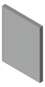 3D Shaded Image of Cladding Textured JamesHardie HardieGravisPanel 75 Acraskin TimelessGrey