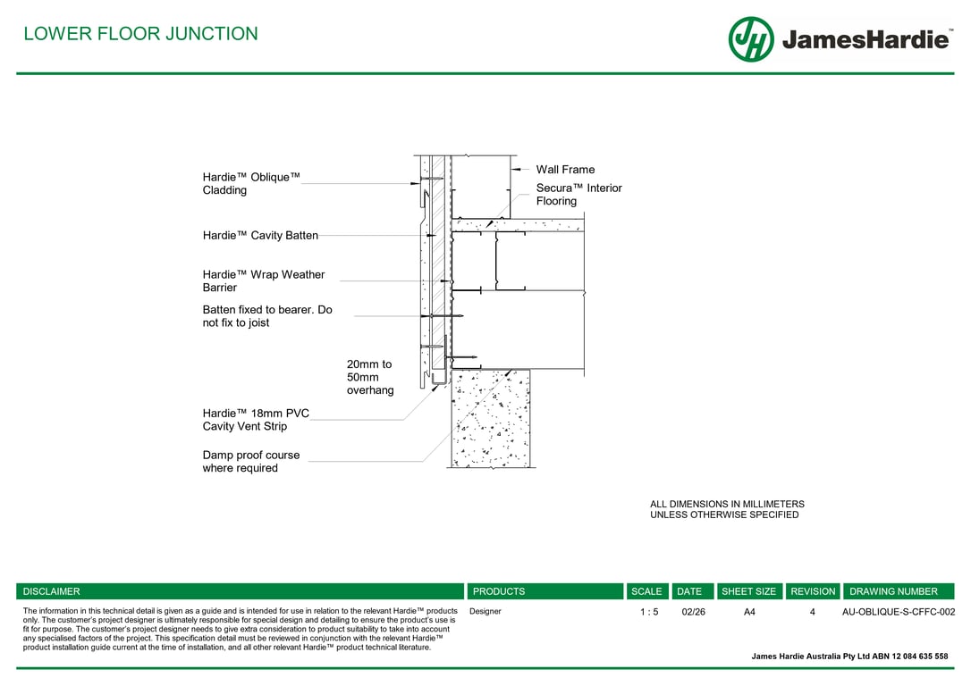 Navigate to AU-OBLIQUE-S-CFFC-002 - LOWER FLOOR JUNCTION
