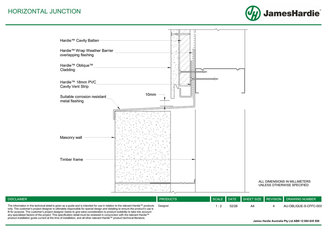 Navigate to AU-OBLIQUE-S-CFFC-003 - HORIZONTAL JUNCTION