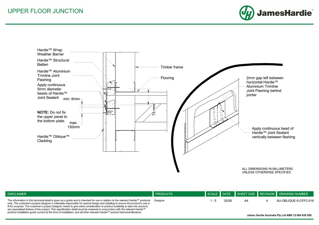Navigate to AU-OBLIQUE-S-CFFC-016 - UPPER FLOOR JUNCTION