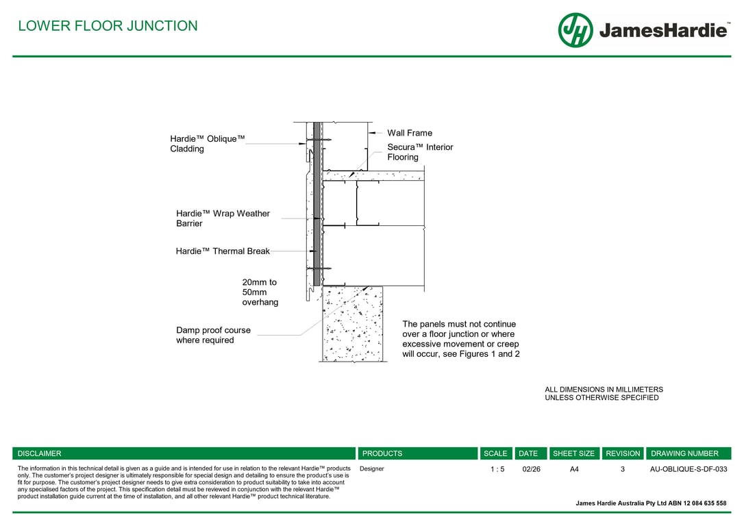 Navigate to AU-OBLIQUE-S-DF-033 - LOWER FLOOR JUNCTION