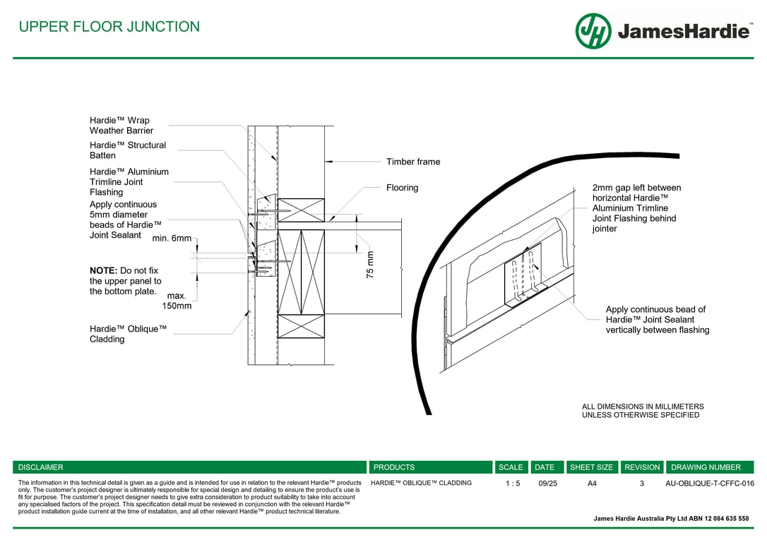 Navigate to AU-OBLIQUE-T-CFFC-016 - UPPER FLOOR JUNCTION