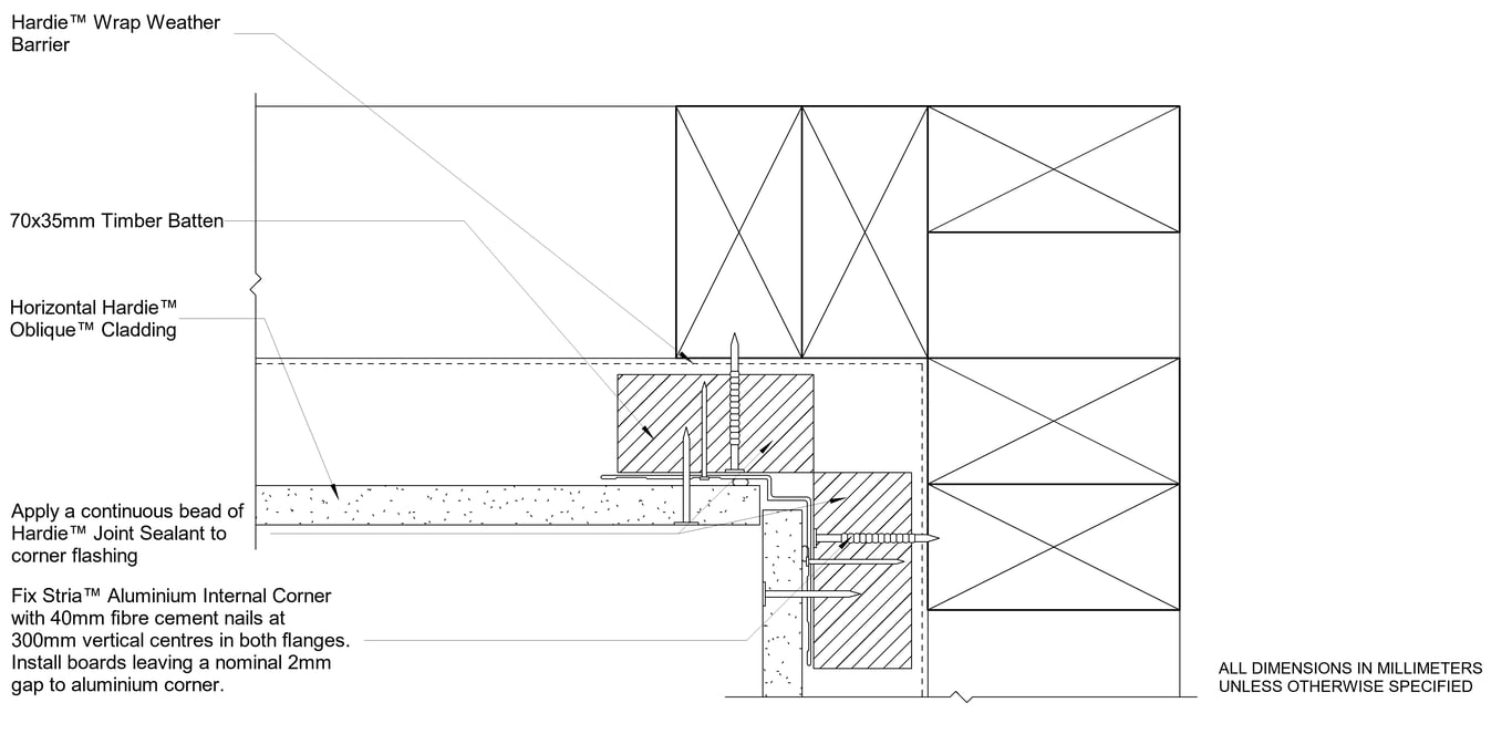 Navigate to OBLIQUE CFTB Internal Corner