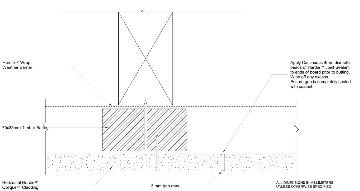 Navigate to OBLIQUE CFTB Off-Stud Joint