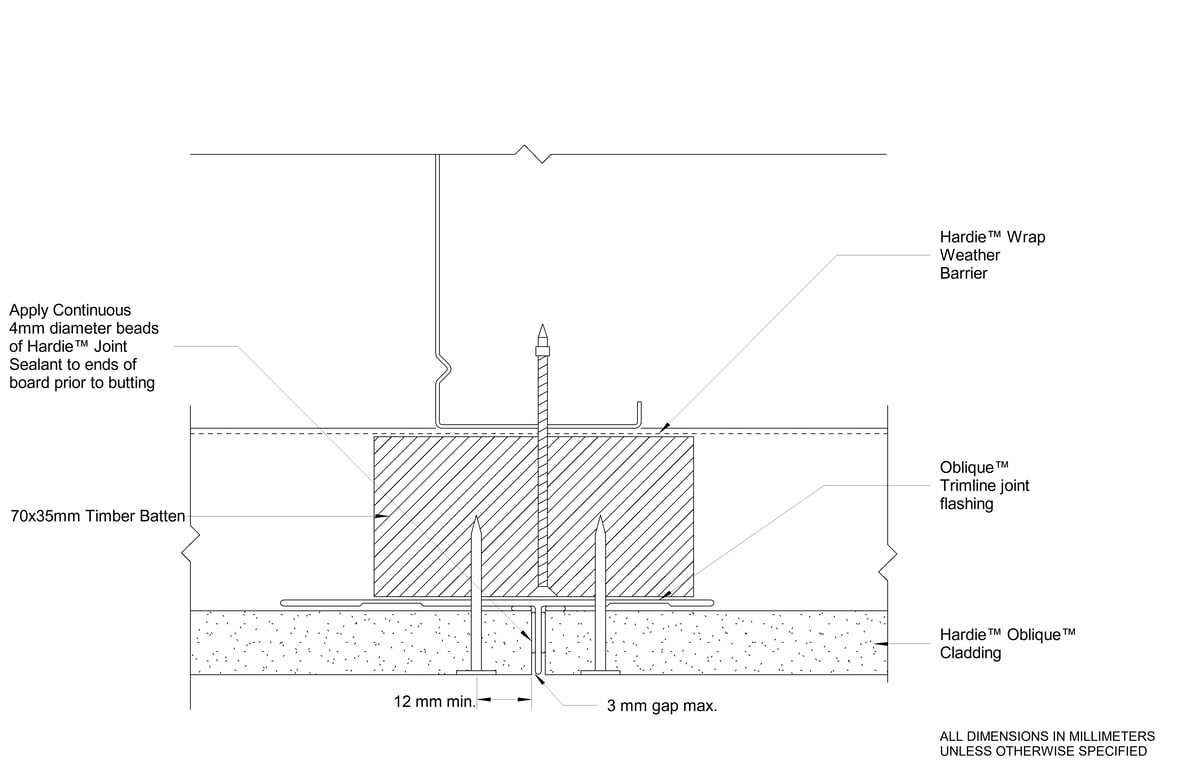 Navigate to OBLIQUE Steel CFTB Vertical Joint Detail
