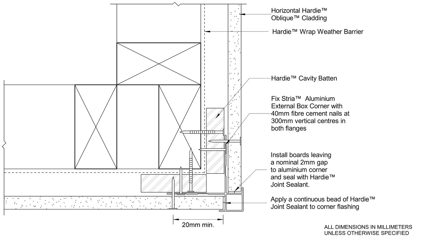 Navigate to OBLIQUE Timber CFFC External Box Corner