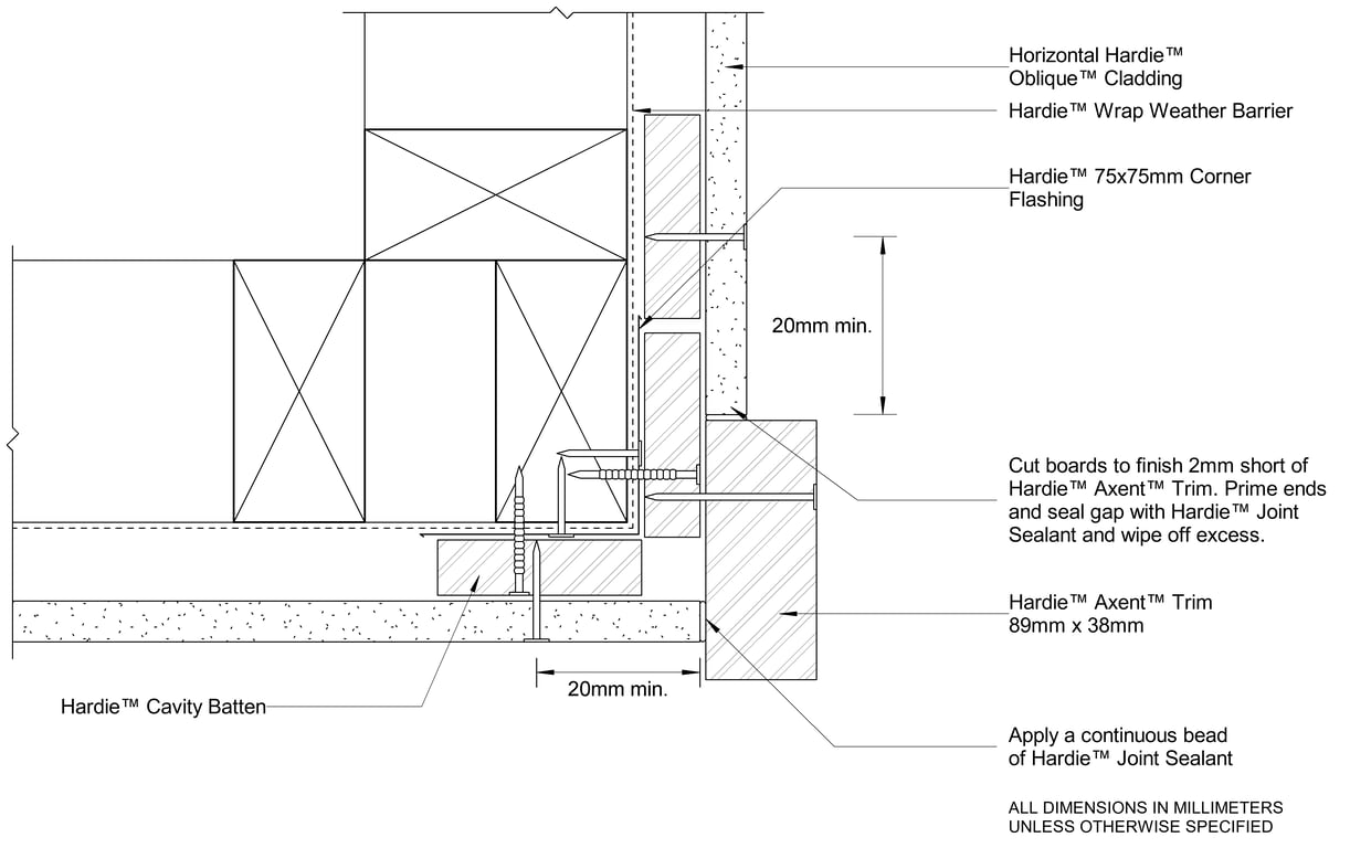 Navigate to OBLIQUE Timber CFFC External Trim Corner