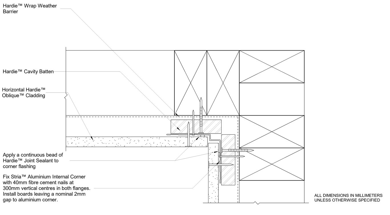Navigate to OBLIQUE Timber CFFC Internal Corner