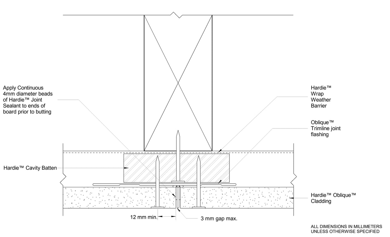 Navigate to OBLIQUE Timber CFFC Vertical Joint Detail