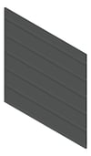 3D Presentation Image of Cladding Board JamesHardie HardieObliqueCladding Horizontal 200 Monument