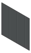 3D Presentation Image of Cladding Board JamesHardie HardieObliqueCladding Vertical 300 Domino
