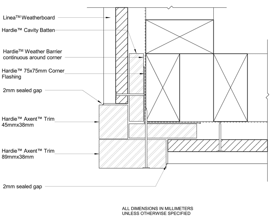 Navigate to LINEA CFFC Trim External Corner