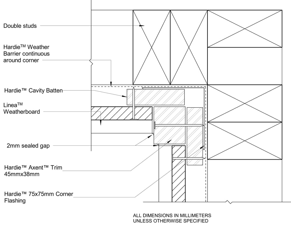 Navigate to LINEA CFFC Trim Internal Corner