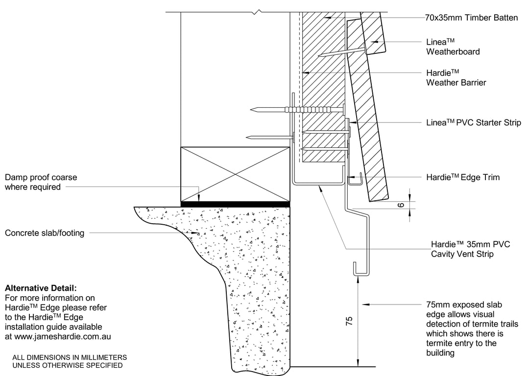 Navigate to LINEA CFTB Slab Junction Alternative