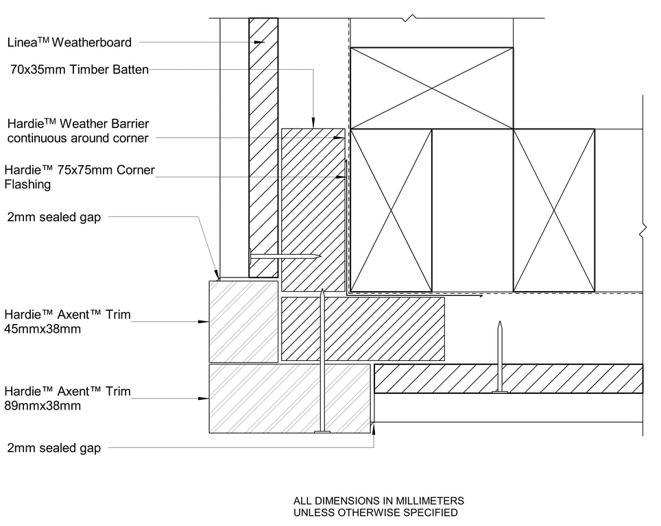 Navigate to LINEA CFTB Trim External Corner
