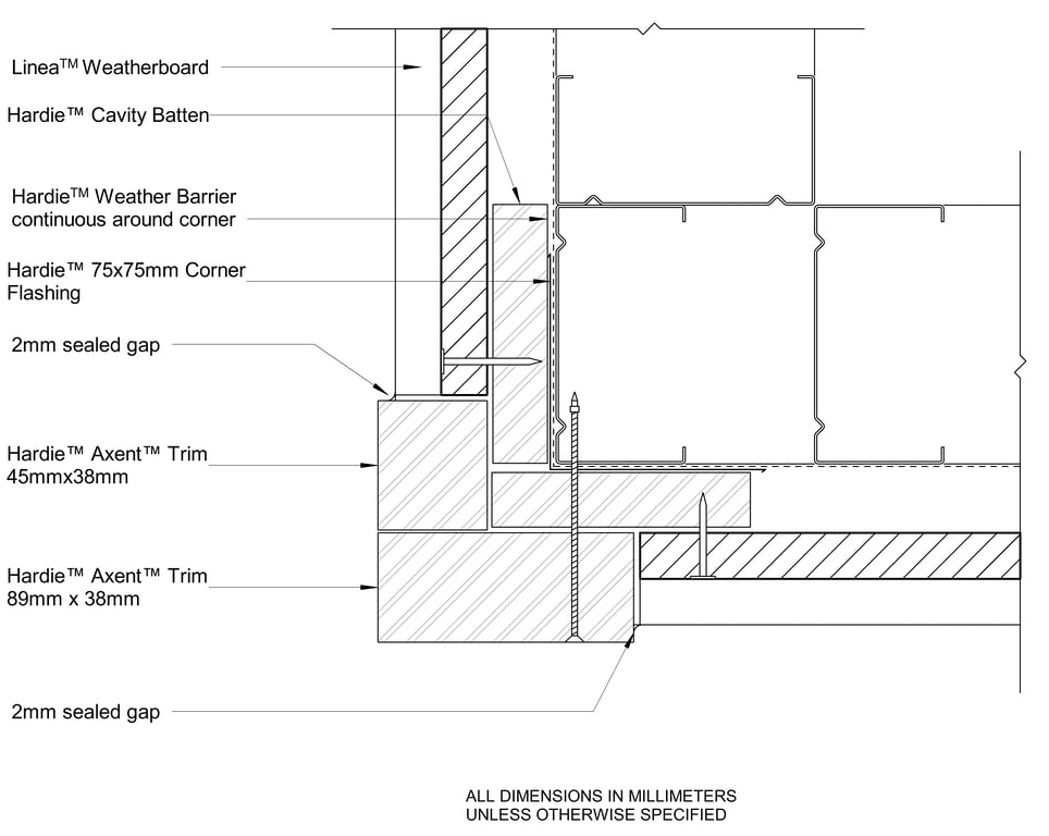 Navigate to LINEA Steel CFFC Trim External Corner