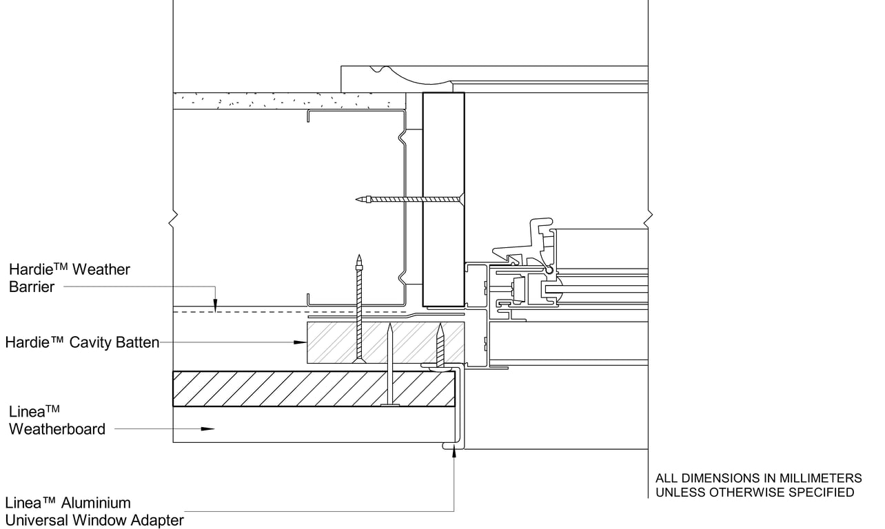 Navigate to LINEA Steel CFFC Window Jamb