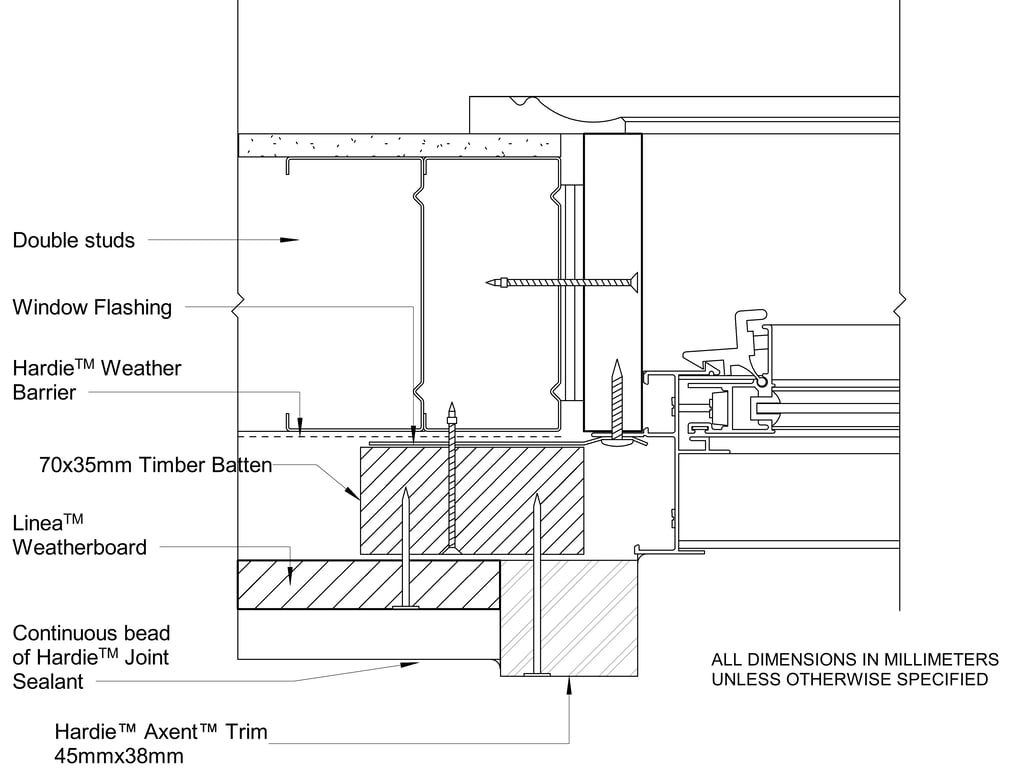 Navigate to LINEA Steel CFTB Window Jamb Trim