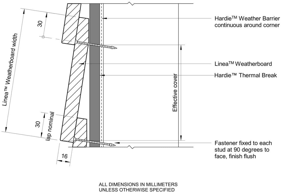 Navigate to LINEA Steel DF Concealed Fixing Option