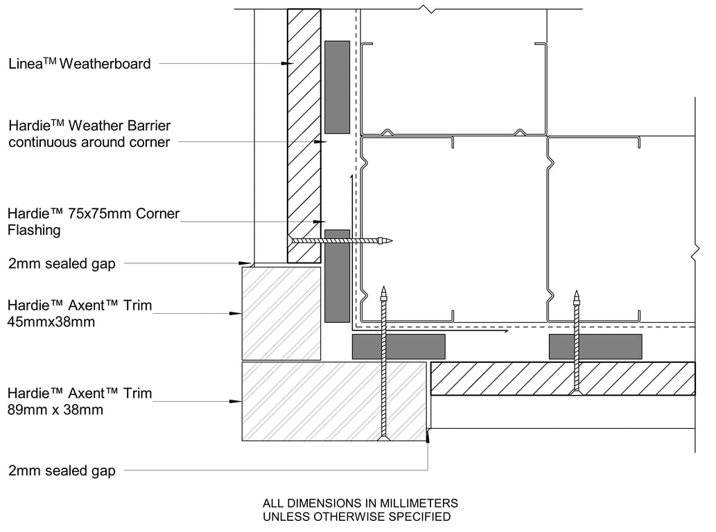 Navigate to LINEA Steel DF Trim External Corner