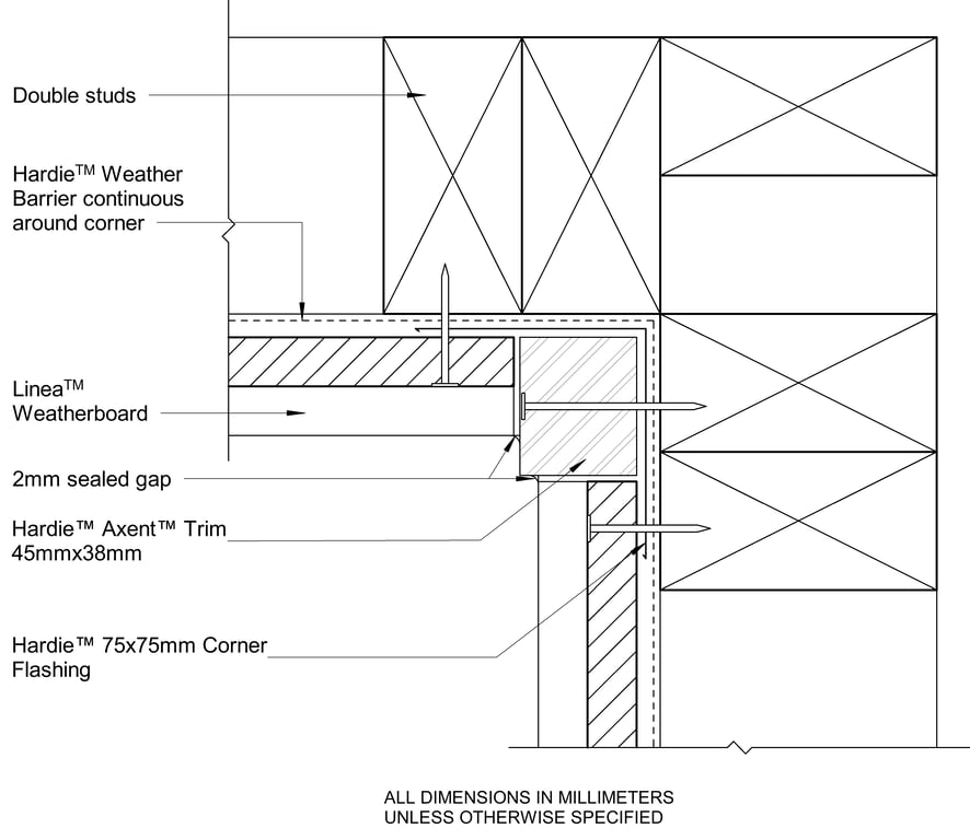 Navigate to LINEA Timber DF Trim Internal Corner
