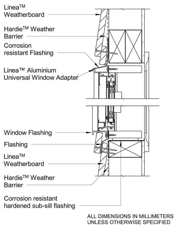 Navigate to LINEA Timber DF Window Sill and Head