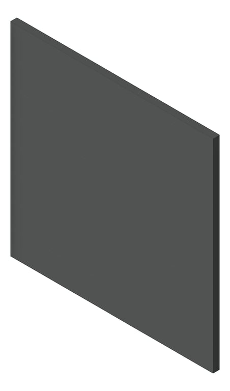 3D Shaded Image of Cladding Board JamesHardie LineaWeatherboard 150Smooth Monument