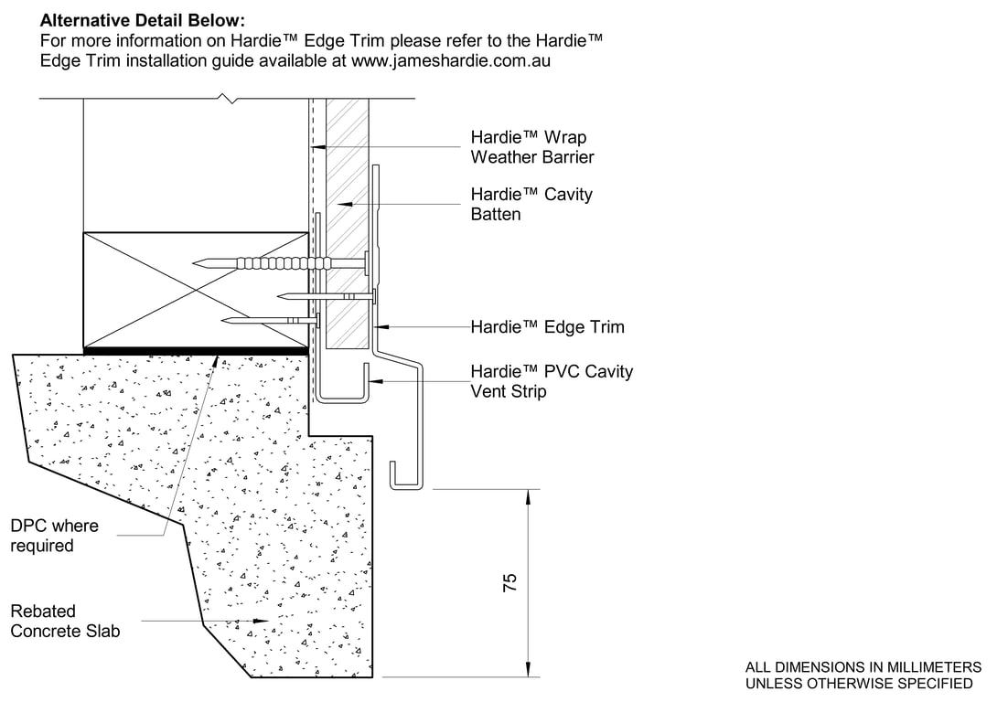 Image of MATRIX Alternative Slab Edge Detail