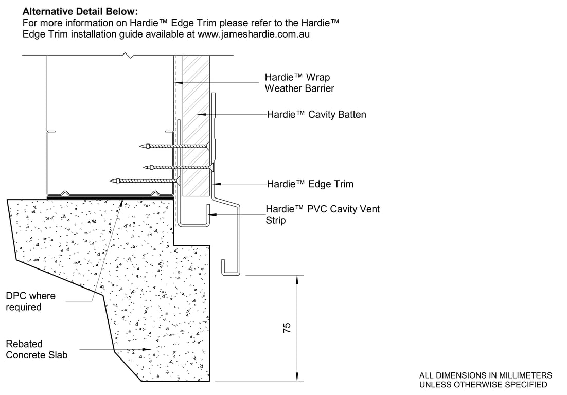 Navigate to MATRIX Steel Alternative Slab Edge Detail