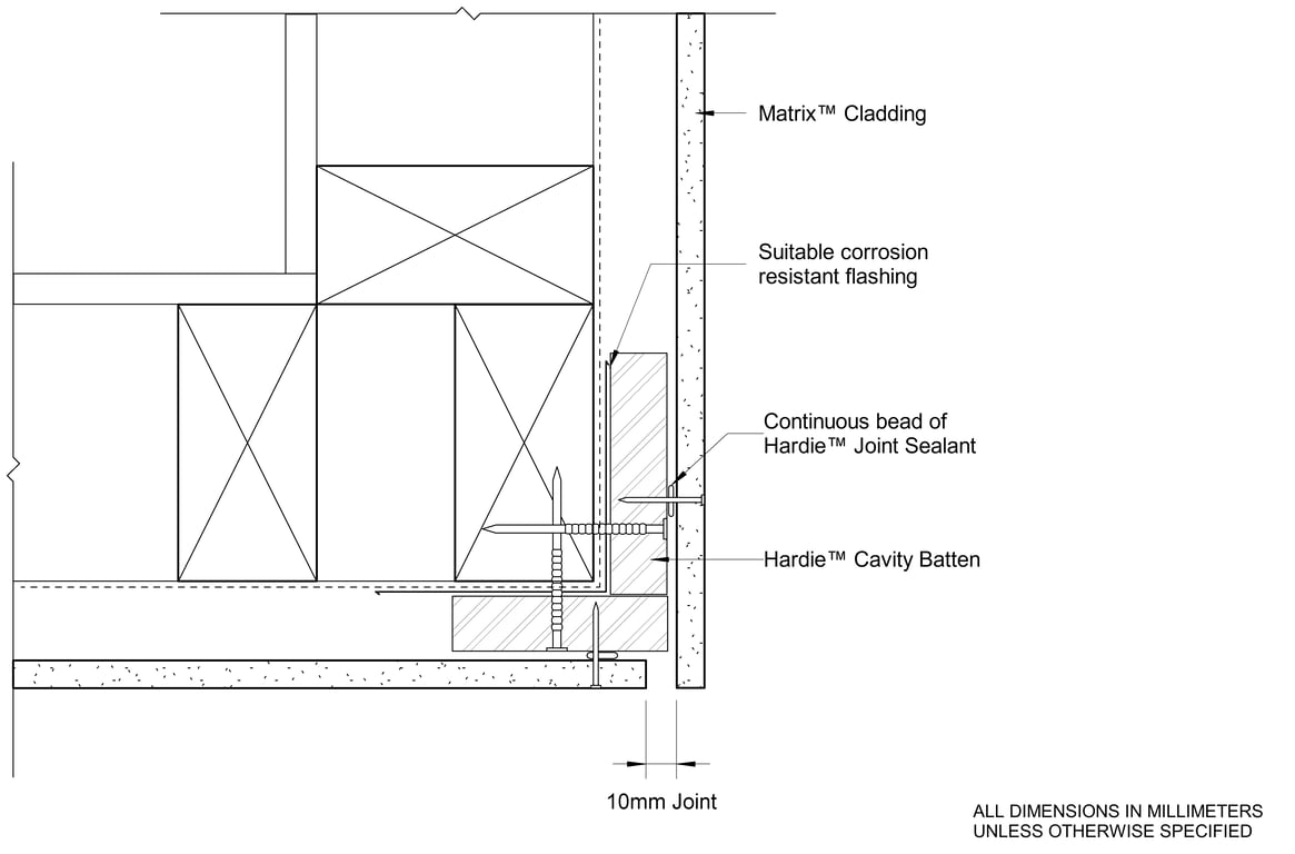 Navigate to MATRIX Timber External Corner Detail
