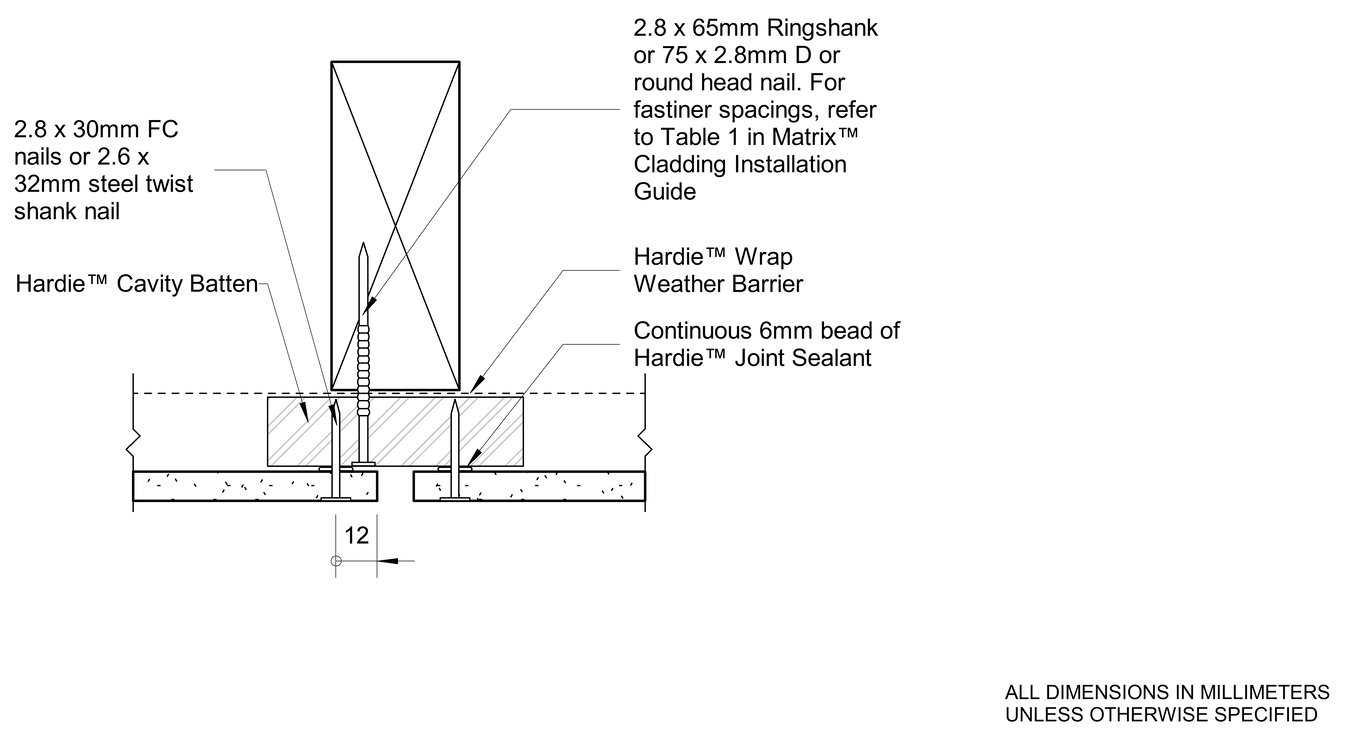 Navigate to MATRIX Timber Standard Nail Option 2