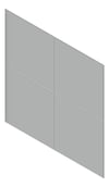 3D Presentation Image of Cladding Smooth JamesHardie MatrixCladding 1190x1190Sheet TimelessGrey