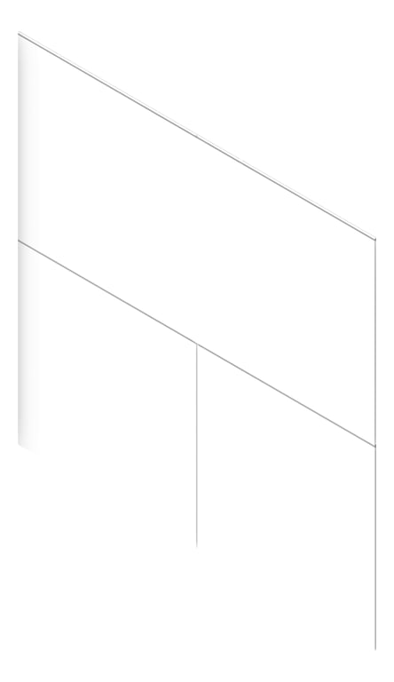 3D Presentation Image of Cladding Smooth JamesHardie MatrixCladding HorizontalStaggered 2990x1190Sheet LexiconQuarter