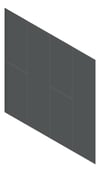 3D Presentation Image of Cladding Smooth JamesHardie MatrixCladding VerticalStaggered 590x2390Sheet Domino