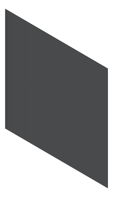 3D Shaded Image of Cladding Smooth JamesHardie MatrixCladding VerticalStaggered 590x2390Sheet Domino