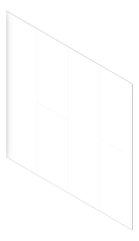 3D Shaded Image of Cladding Smooth JamesHardie MatrixCladding VerticalStaggered 590x2390Sheet LexiconQuarter