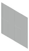 3D Presentation Image of Cladding Smooth JamesHardie MatrixCladding VerticalStaggered 590x2390Sheet TimelessGrey