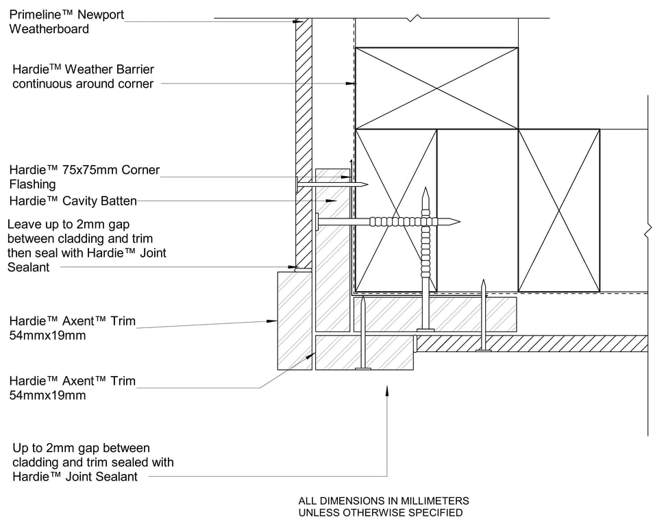Navigate to PRLN CFFC External Axent Trim Corner Option