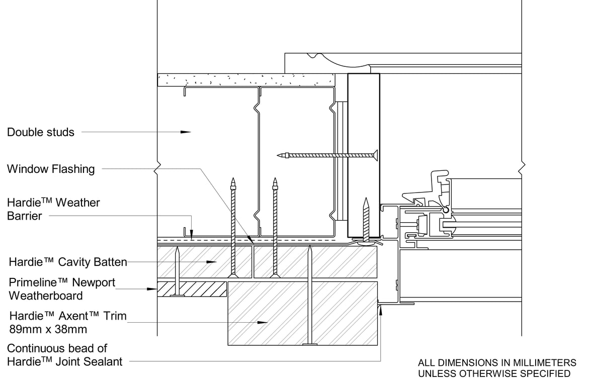 Navigate to PRLN Steel CFFC Window Jamb - Trim