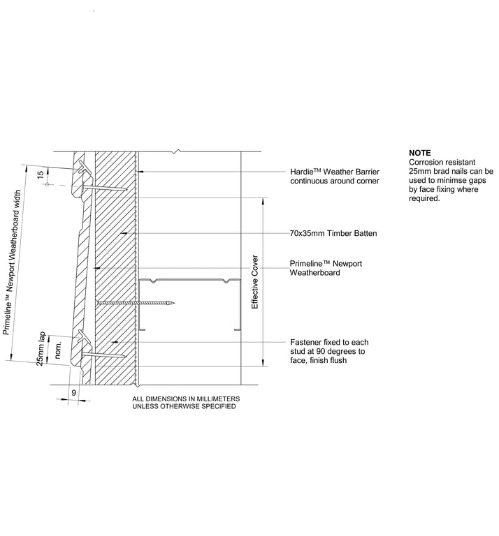 Navigate to PRLN Steel CFTB Concealed Nail Spacing