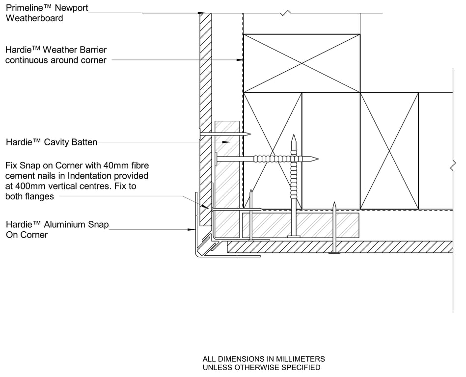 Navigate to PRLN Timber CFFC External Snap On Corner Option