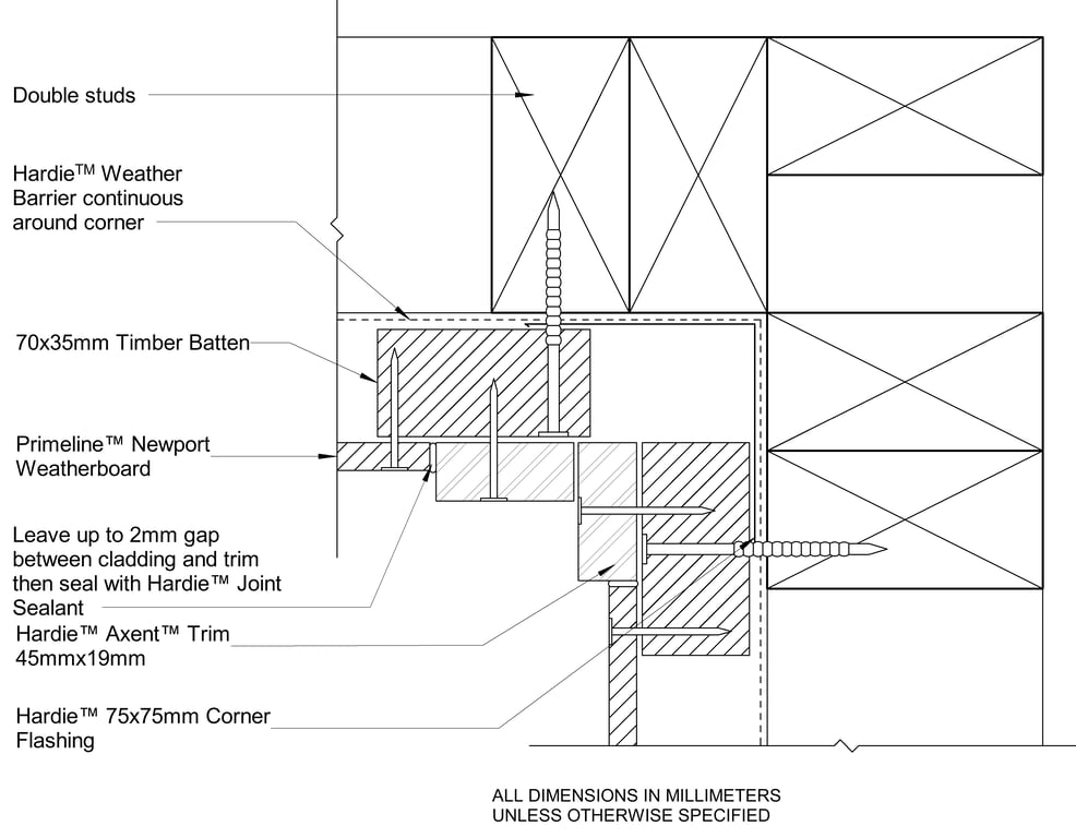 Navigate to PRLN Timber CFTB Internal Axent Trim Corner Option
