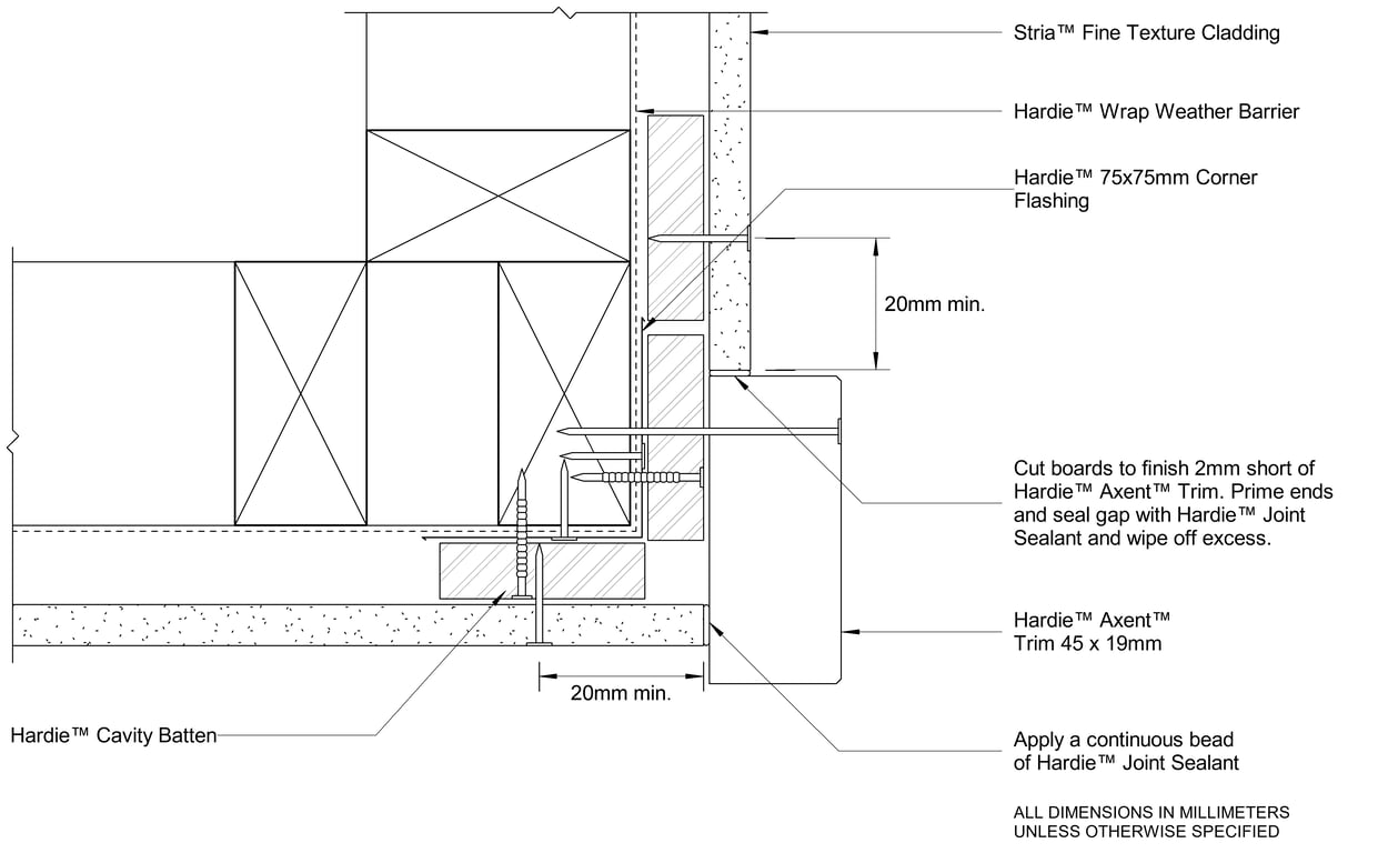 Navigate to STRIA FT CFFC External Trim Corner