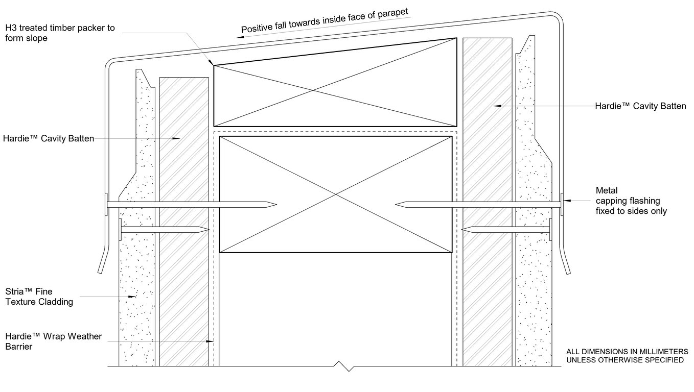 Navigate to STRIA FT CFFC Parapet Detail