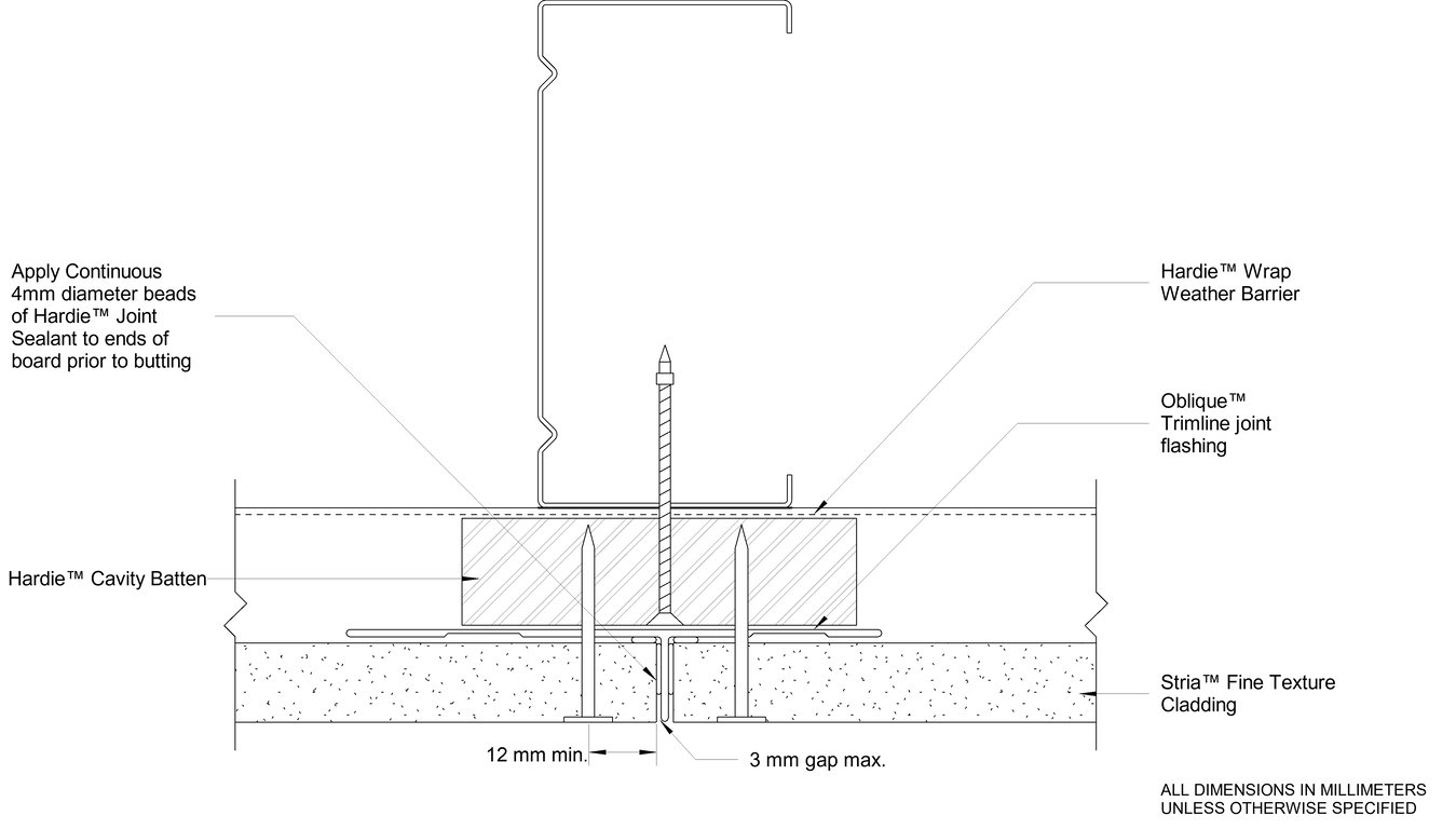 Navigate to STRIA FT Steel CFFC Vertical Joint Detail
