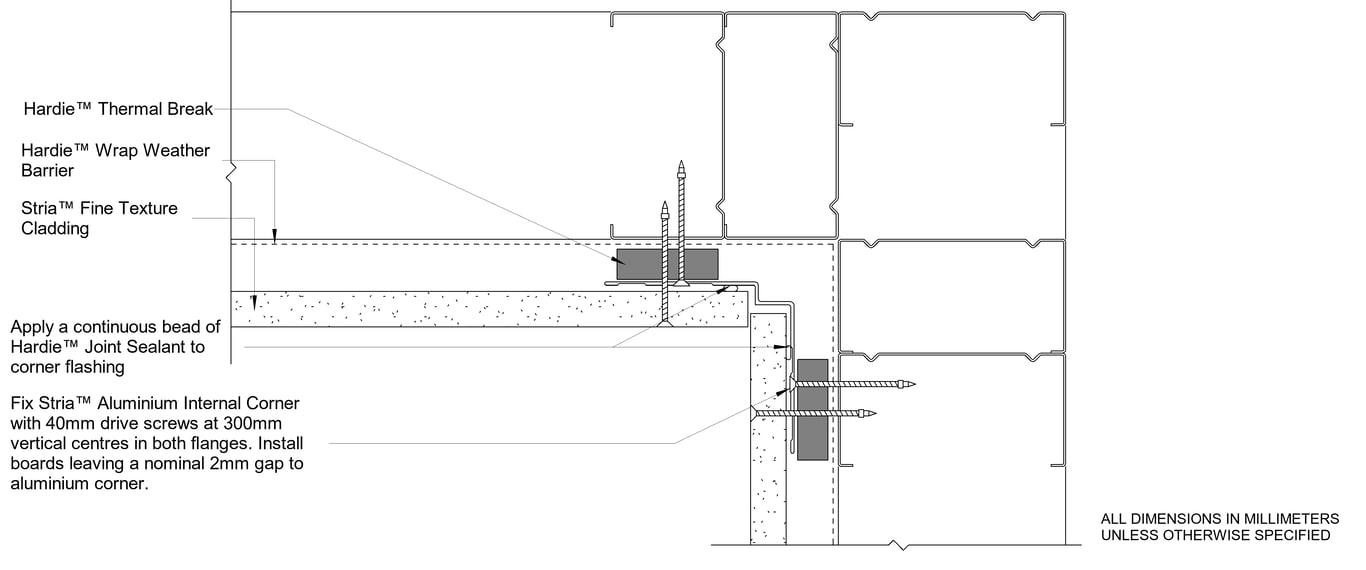 Navigate to STRIA FT Steel DF Internal Corner