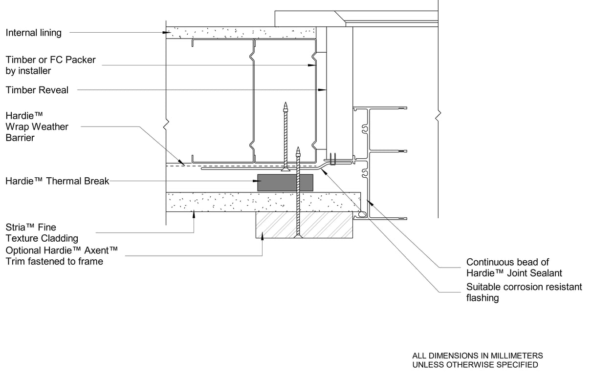 Navigate to STRIA FT Steel DF Window Jamb - Trim